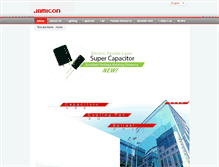 Tablet Screenshot of jamicon.com.tw